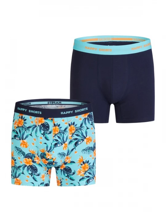 Foto van product Happy Shorts Boxershorts ' Jersey ' gemengde kleuren
