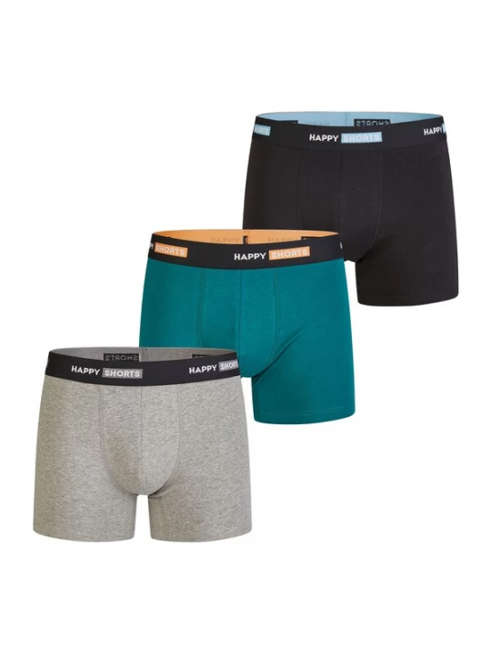 Foto van product Happy Shorts Boxershorts ' Jersey ' turquoise