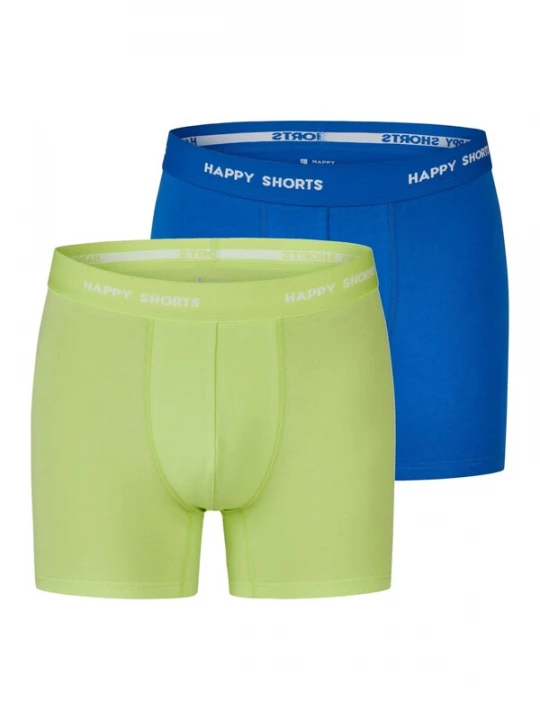 Foto van product Happy Shorts Boxershorts kobaltblauw / appel / wit