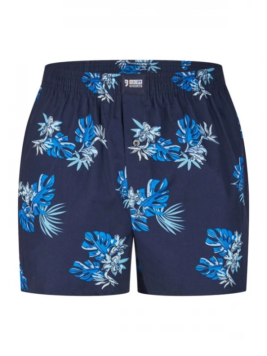 Foto van product Happy Shorts Boxershorts ' Motives ' donkerblauw
