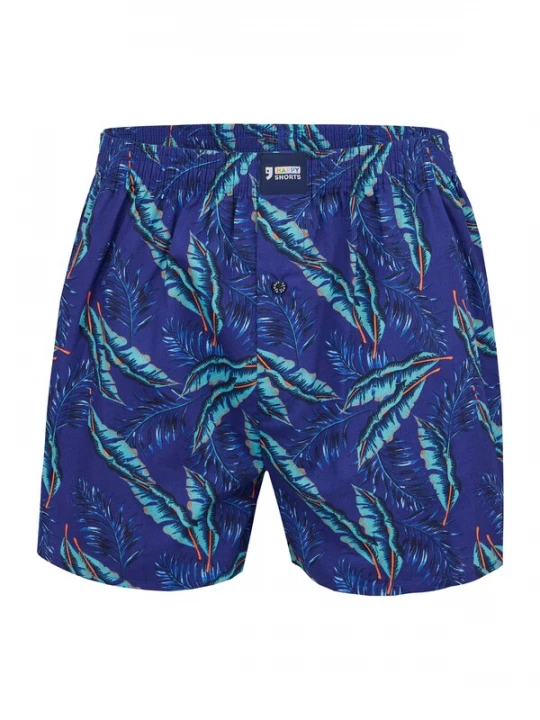 Foto van product Happy Shorts Boxershorts ' Motives ' donkerblauw / groen