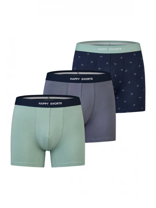 Foto van product Happy Shorts Boxershorts gemengde kleuren