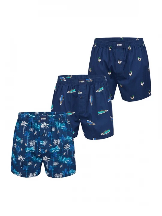 Foto van product Happy Shorts Boxershorts ' Print Sets ' gemengde kleuren