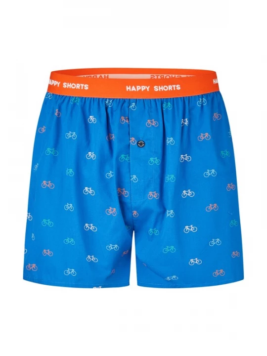 Foto van product Happy Shorts Boxershorts ' Sommer Style ' blauw / oranje