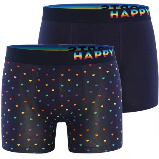 Foto van product Happy Shorts Boxershorts ' Trunks #2 ' donkerblauw