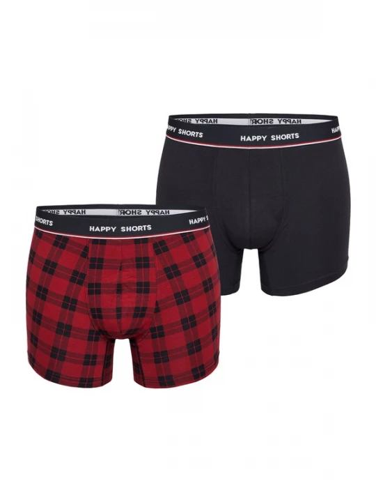 Foto van product Phil & Co. Berlin Boxershorts ' All Styles ' rood / zwart