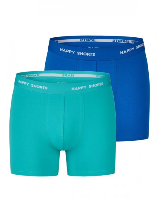 Foto van product Happy Shorts Boxershorts turquoise / kobaltblauw