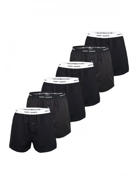 Foto van product Happy Shorts Boxershorts zwart