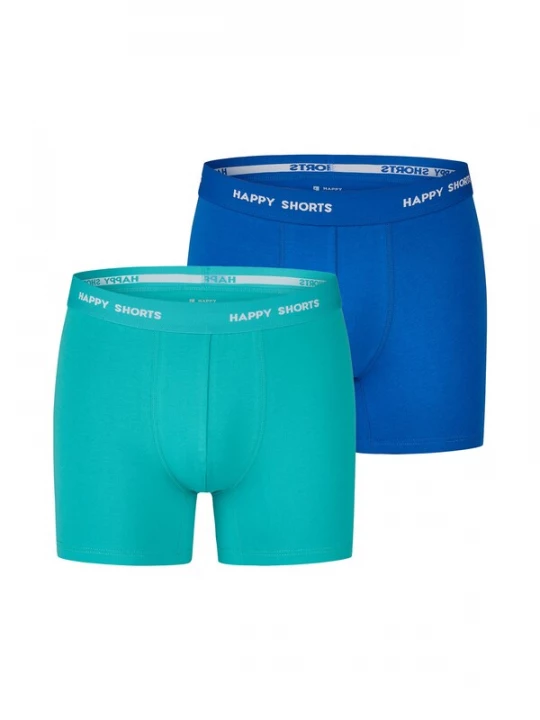 Foto van product Happy Shorts Onderbroek 'Neon' blauw / cyaan blauw