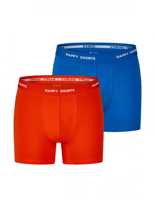 Foto van product Happy Shorts Onderbroek 'Neon' neonblauw / rood
