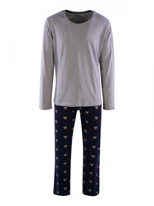Foto van product Happy Shorts Pyjama lang ' Cozy Christmas ' gemengde kleuren
