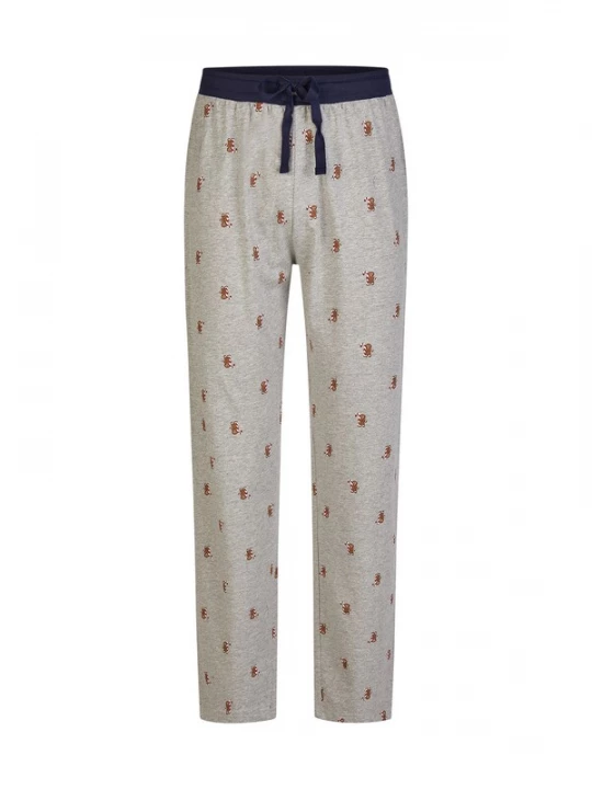 Foto van product Happy Shorts Pyjamabroek ' XMAS ' grijs