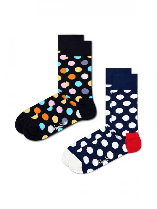 Foto van product Happy Socks Sokken '2-Pack Big Dot Socks' gemengde kleuren
