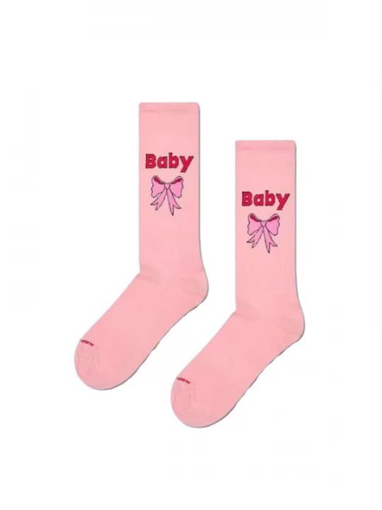 Foto van product Happy Socks Sokken 'Baby Sneaker Sock Pink' rosa