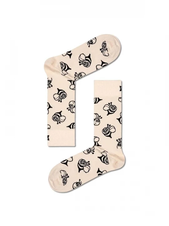 Foto van product Happy Socks Sokken 'Bee Sock' beige