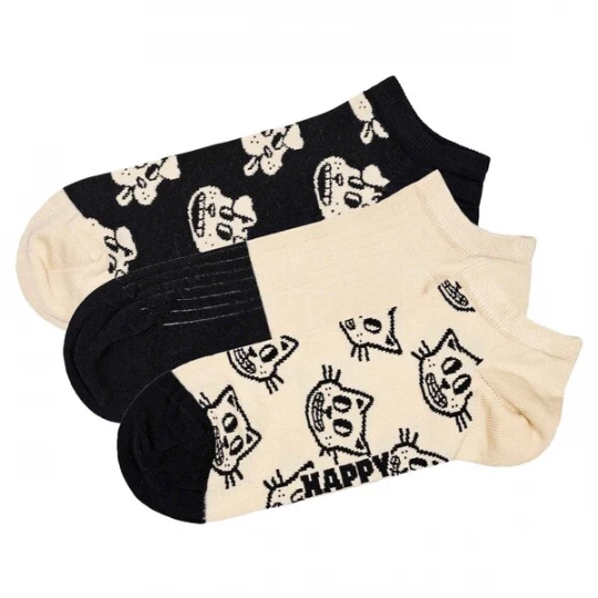 Foto van product Happy Socks Sokken beige / zwart