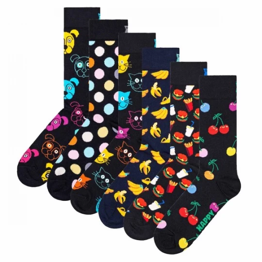 Foto van product Happy Socks Sokken gemengde kleuren