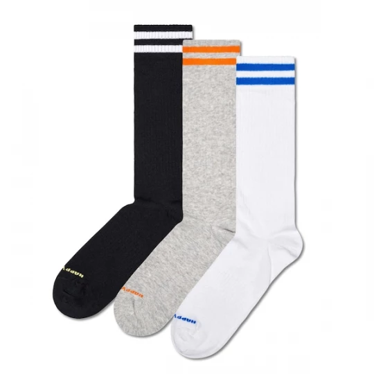 Foto van product Happy Socks Sokken grijs / zwart / wit