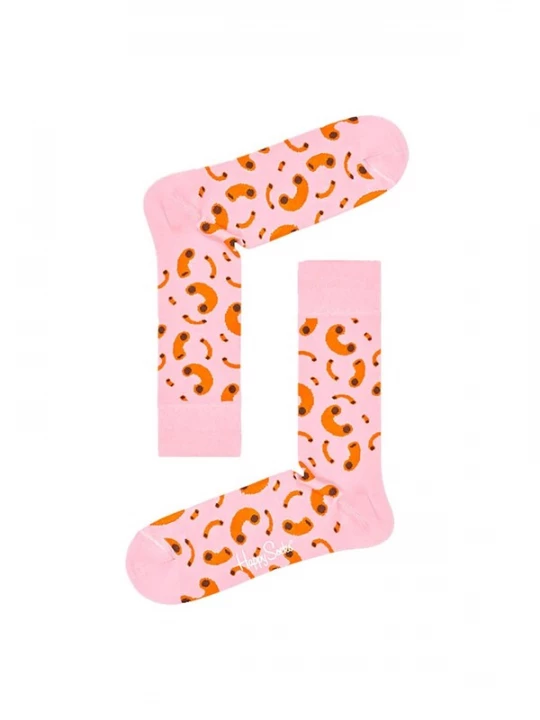 Foto van product Happy Socks Sokken 'Macaroni Sock' oranje / pink