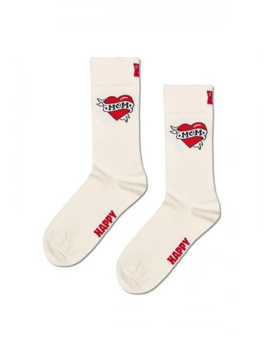 Foto van product Happy Socks Sokken 'Mother's Day Sock White' wit