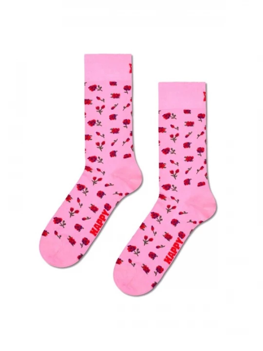 Foto van product Happy Socks Sokken 'Roses Sock Pink' rosa