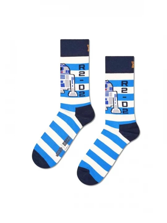Foto van product Happy Socks Sokken 'Star Wars R2-D2 Sock Blue' blauw