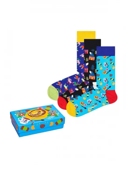 Foto van product Happy Socks Sokken 'SWEDISH EDITION GIFT BOX' gemengde kleuren