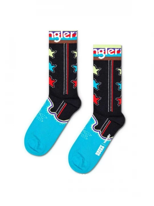Foto van product Happy Socks Sokken 'Wrangler The Bronc Sock Black' gemengde kleuren