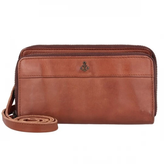 Foto van product Harbour 2nd Clutch 'Anchor Love Serena' cognac