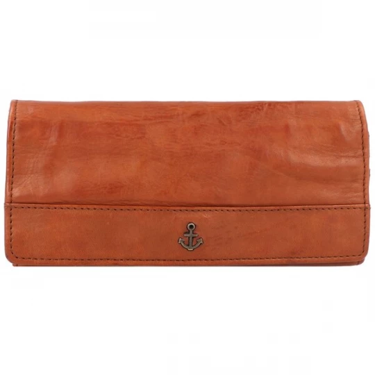 Foto van product Harbour 2nd Portemonnee 'Marina' cognac / goud