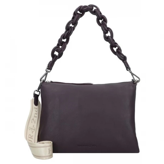 Foto van product Harbour 2nd Schoudertas 'Just Pure' crème / sand / braam