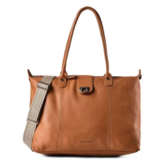 Foto van product Harbour 2nd Schoudertas 'Malin' cognac