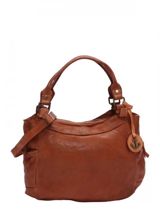 Foto van product Harbour 2nd Schoudertas 'Selina ' cognac