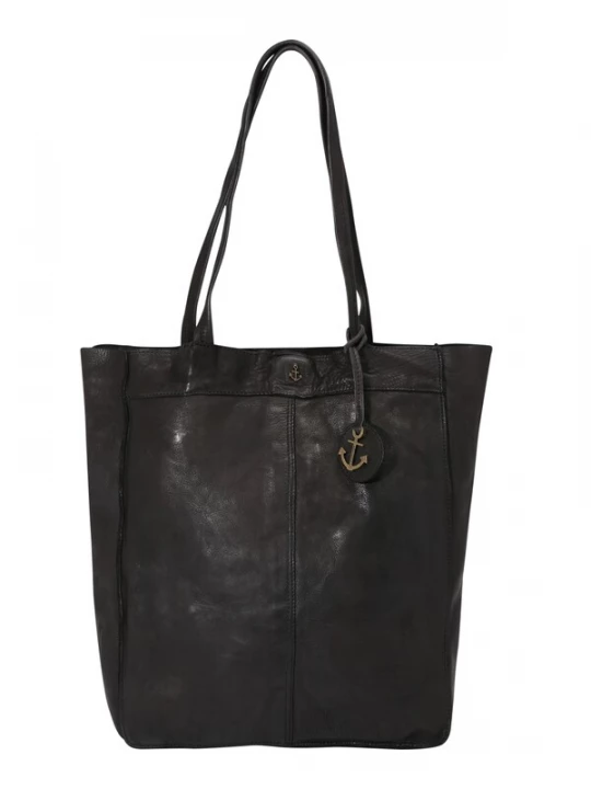 Foto van product Harbour 2nd Shopper 'Anchor Love Elbe 1' zwart