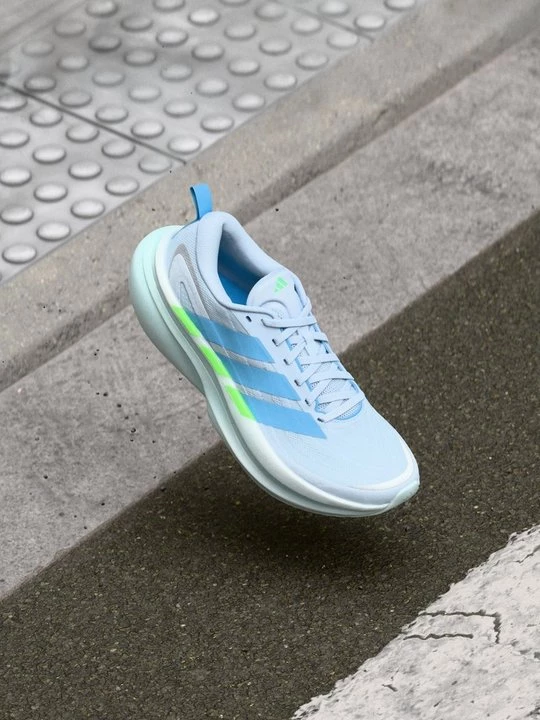 Foto van product Hardloopschoenen voor op de weg Adidas blauw