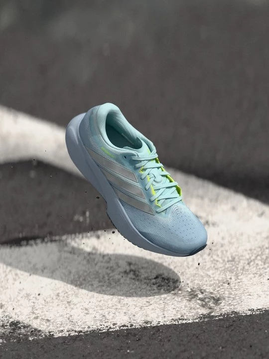 Foto van product Hardloopschoenen voor op de weg Adidas blauw