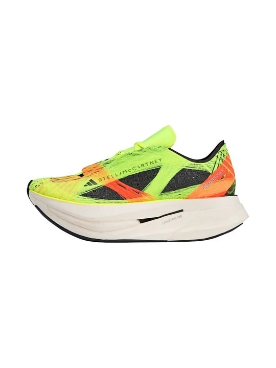 Foto van product Hardloopschoenen voor op de weg Adidas by Stella McCartney geel