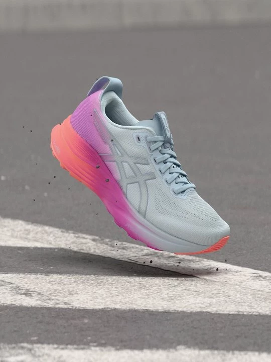 Foto van product Hardloopschoenen voor op de weg Asics blauw