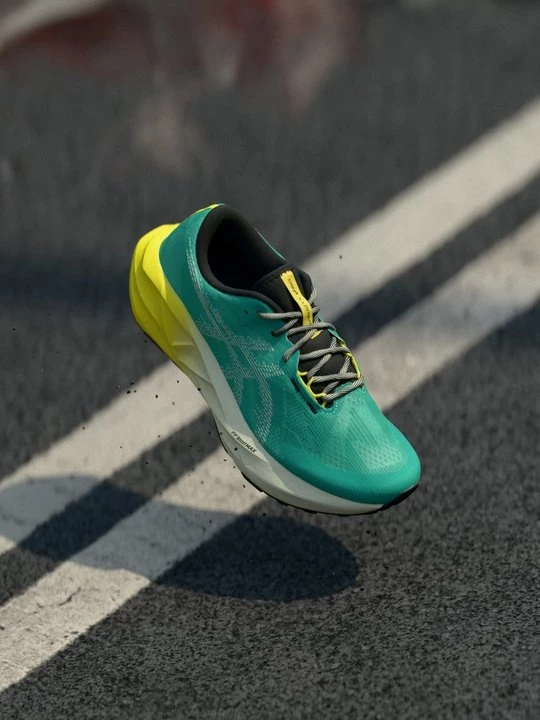 Foto van product Hardloopschoenen voor op de weg Asics turquoise