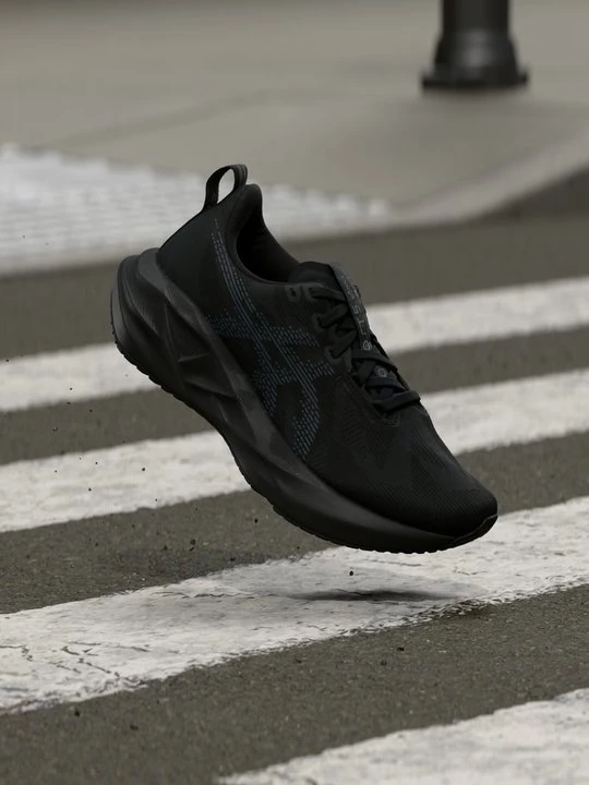 Foto van product Hardloopschoenen voor op de weg Asics zwart