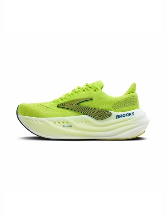Foto van product Hardloopschoenen voor op de weg Brooks neongroen
