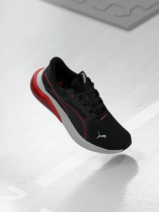 Foto van product Hardloopschoenen voor op de weg Puma zwart