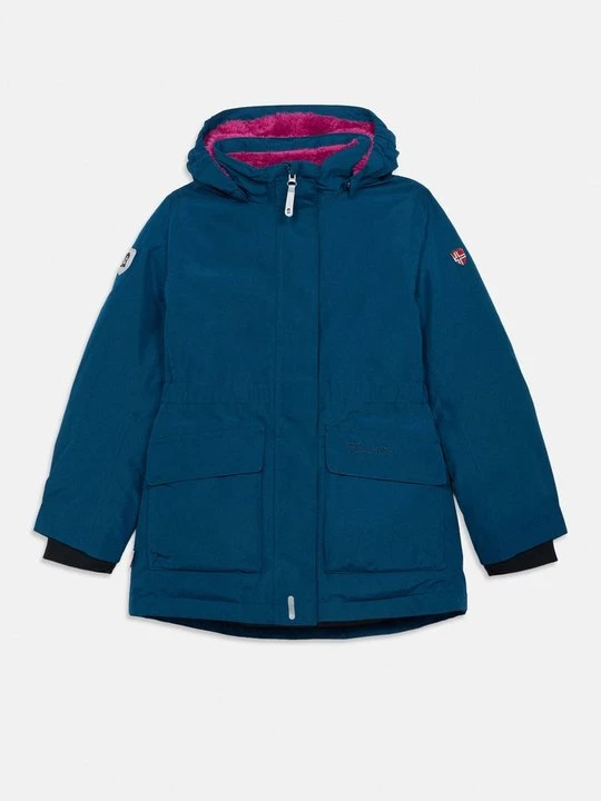 Foto van product Hardshell-jas Trollkids blauw