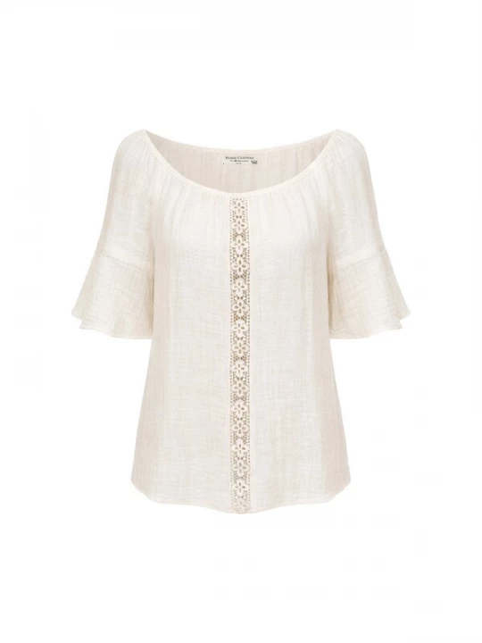 Foto van product Haris Cotton Blouse 'Haris' ecru