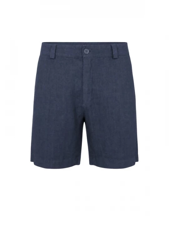Foto van product Haris Cotton Broek 'Haris' zwart gemêleerd