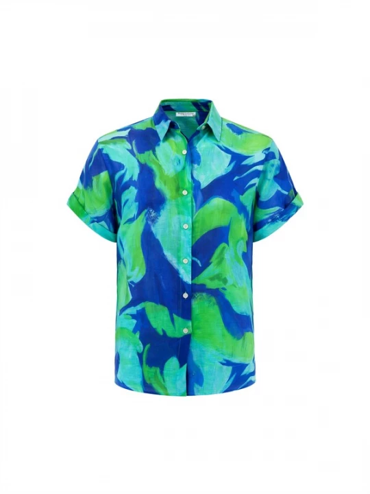 Foto van product Haris Cotton Shirt 'Haris Cotton' blauw