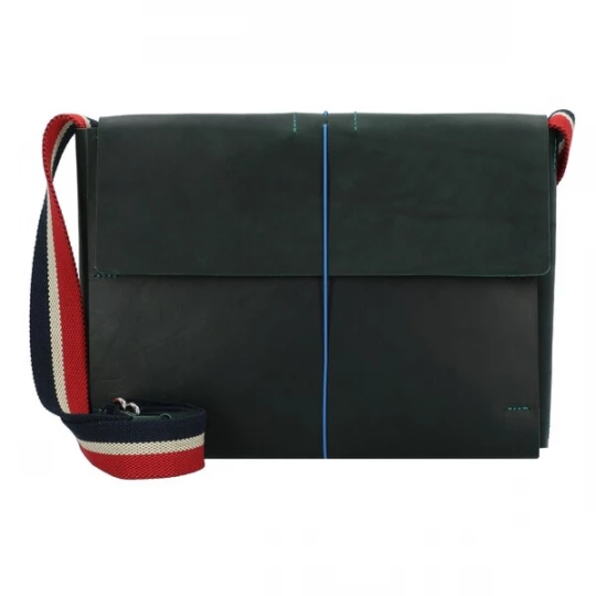 Foto van product Harold's Schoudertas donkergroen / rood / zwart Harolds