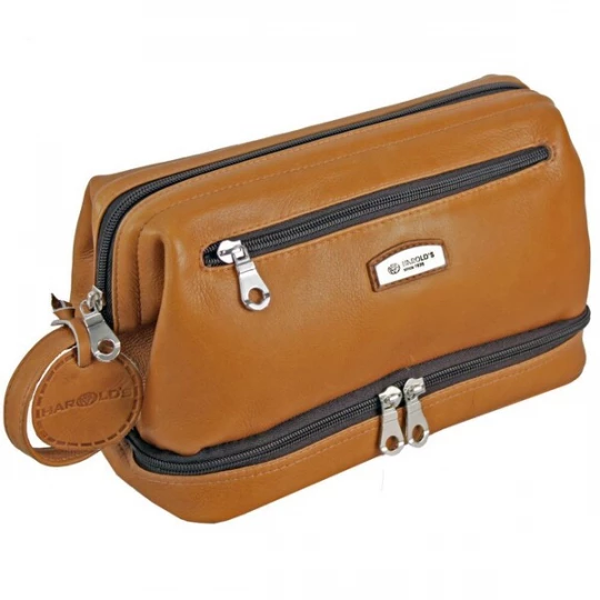 Foto van product Harold's Toilettas 'Country' bruin Harolds