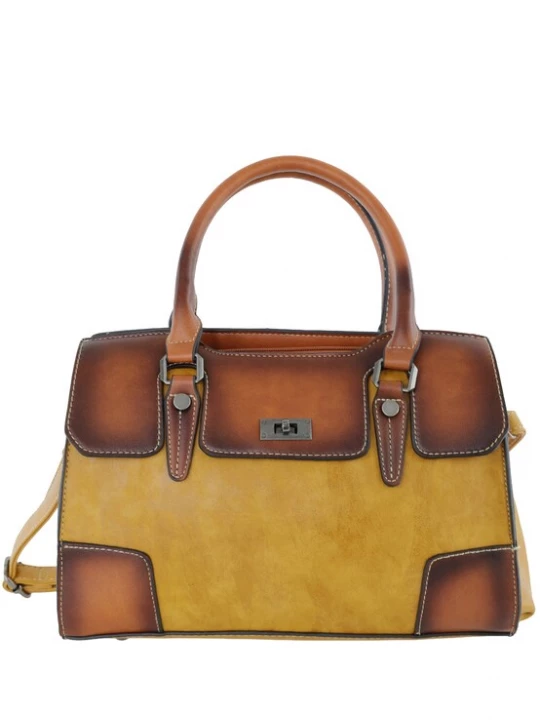 Foto van product HARPA Handtas 'LIORA' mosterd