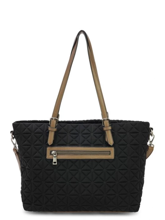 Foto van product HARPA Shopper 'CHAMP' taupe / zwart